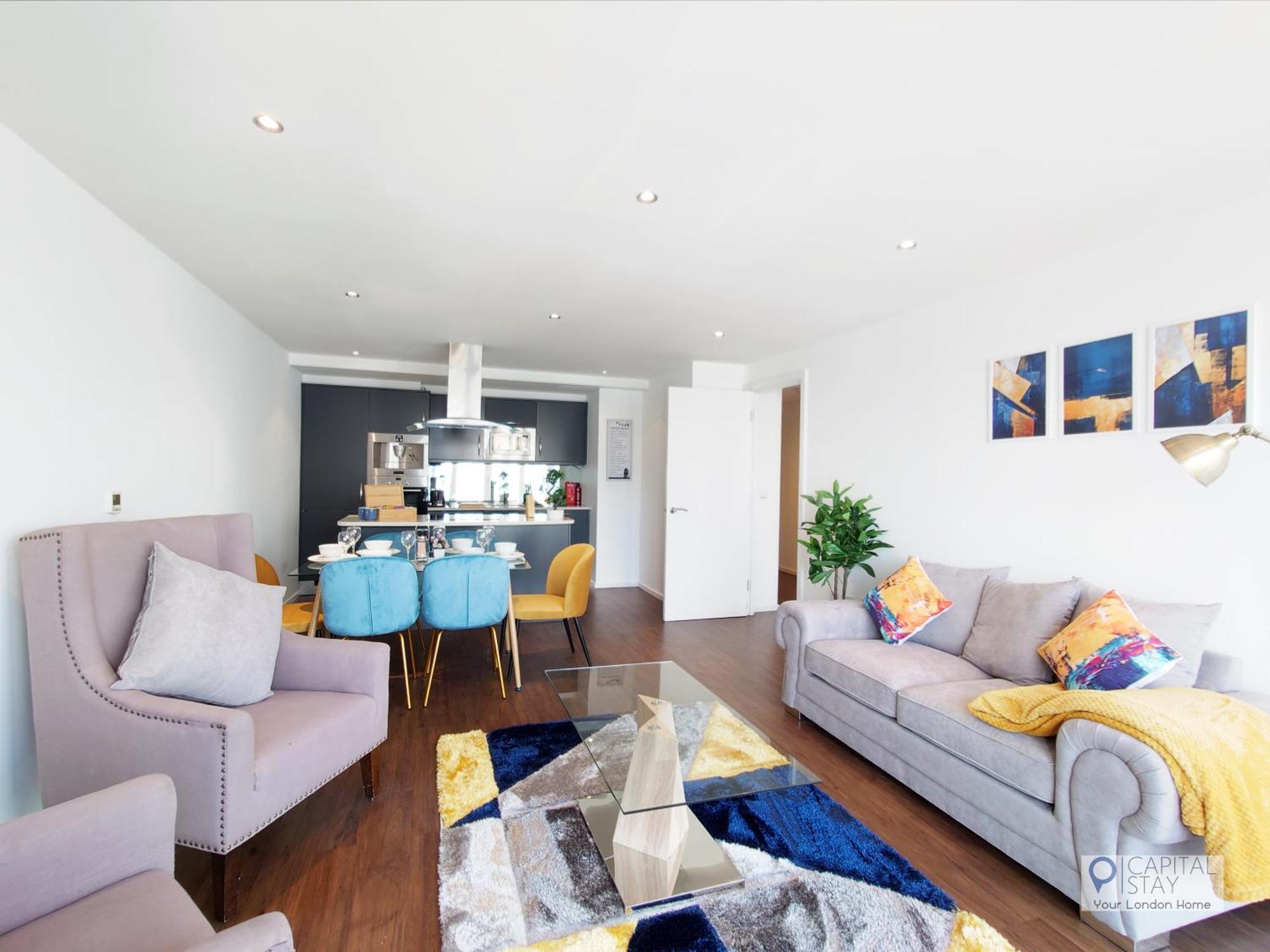Deluxe Two Bed By Excel & O2 Apartament